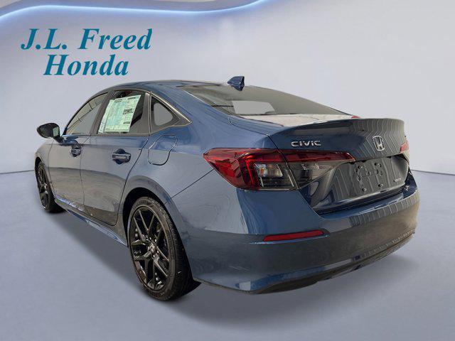 new 2025 Honda Civic Hybrid car, priced at $30,555