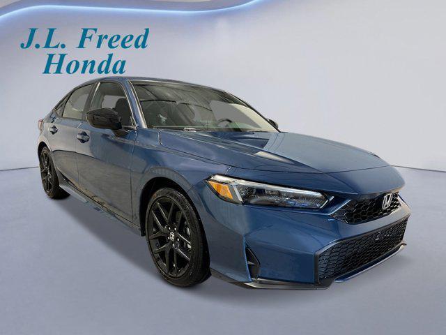 new 2025 Honda Civic Hybrid car, priced at $30,555
