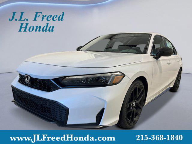 new 2025 Honda Civic car, priced at $29,055