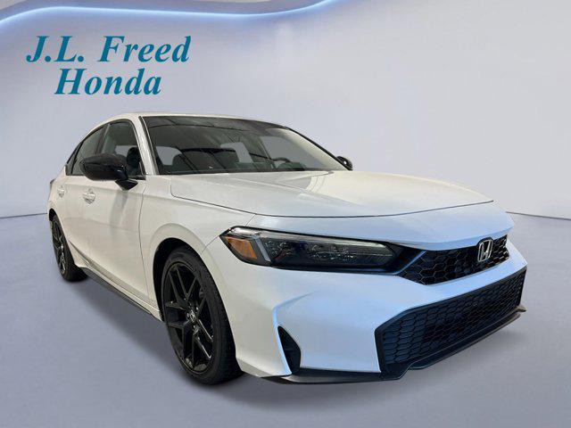 new 2025 Honda Civic car, priced at $29,055