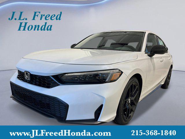 new 2025 Honda Civic car, priced at $29,055