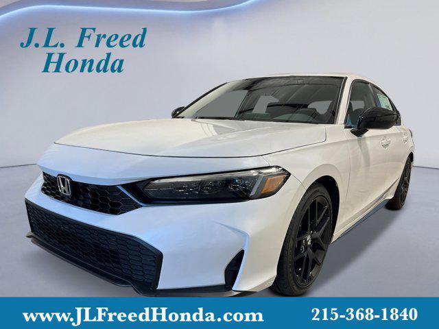 new 2025 Honda Civic car, priced at $29,055