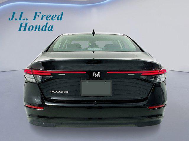 new 2025 Honda Accord car, priced at $31,710