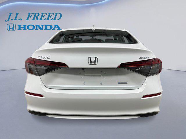 new 2025 Honda Civic Hybrid car, priced at $30,300