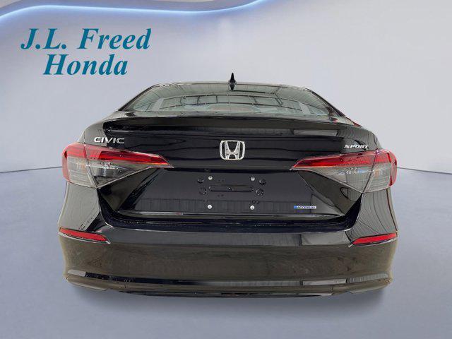 new 2025 Honda Civic Hybrid car, priced at $30,100