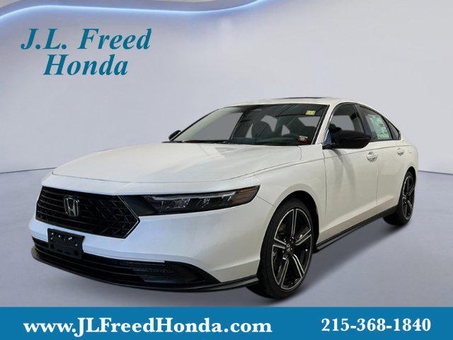 new 2025 Honda Accord Hybrid car, priced at $35,305