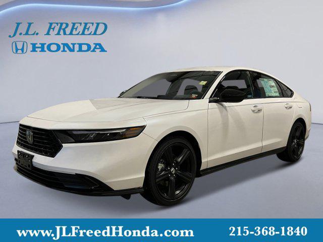 new 2025 Honda Accord Hybrid car, priced at $36,980