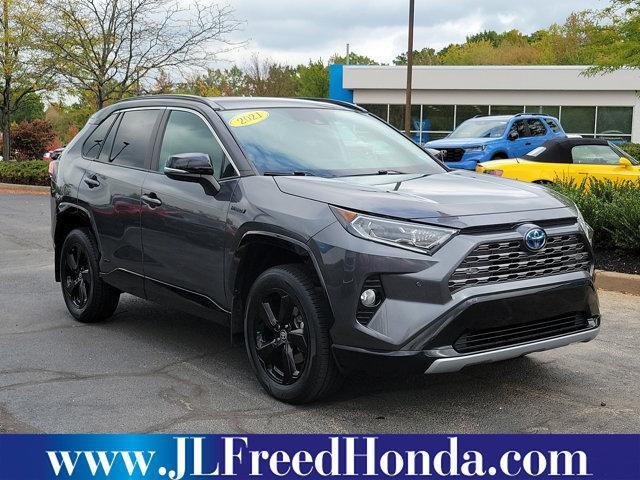 used 2021 Toyota RAV4 Hybrid car, priced at $27,937