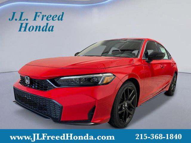 new 2025 Honda Civic car, priced at $28,600