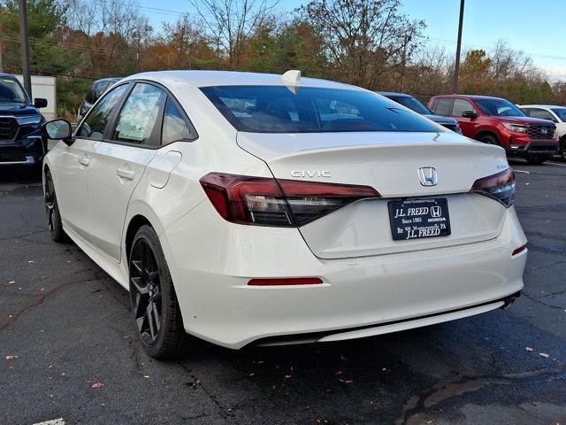 new 2025 Honda Civic car, priced at $27,800