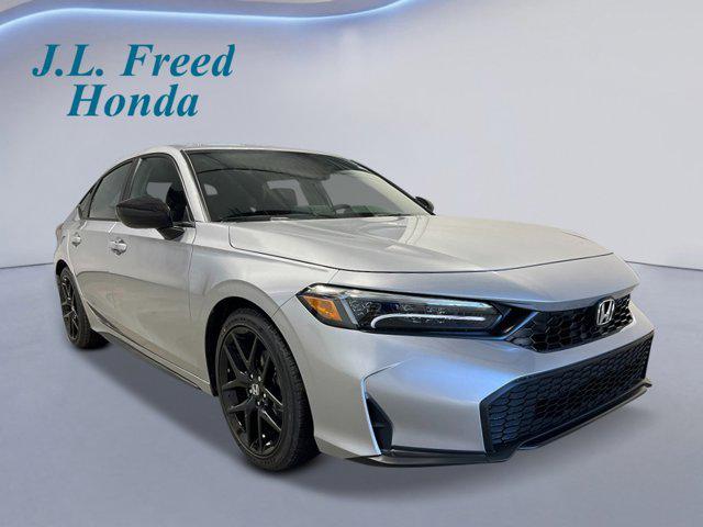 new 2025 Honda Civic car, priced at $28,600