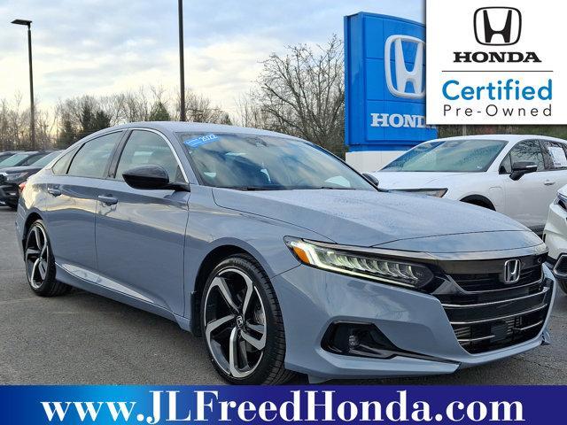 used 2022 Honda Accord car, priced at $27,837