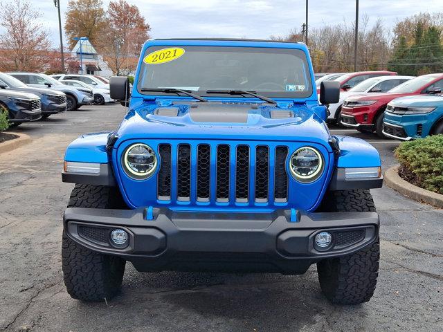 used 2021 Jeep Wrangler Unlimited car, priced at $35,677