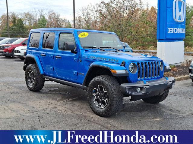 used 2021 Jeep Wrangler Unlimited car, priced at $35,677