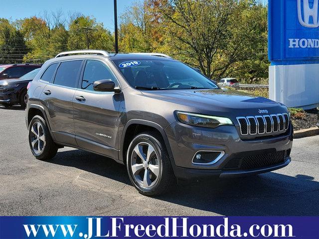 used 2019 Jeep Cherokee car, priced at $18,637