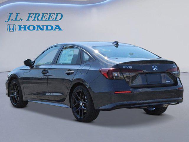 new 2025 Honda Civic Hybrid car, priced at $30,100