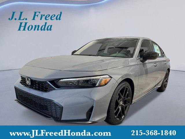 new 2025 Honda Civic car, priced at $29,055
