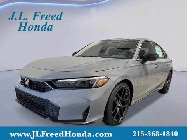 new 2025 Honda Civic car, priced at $29,055