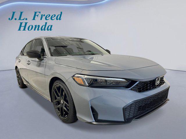 new 2025 Honda Civic car, priced at $29,055
