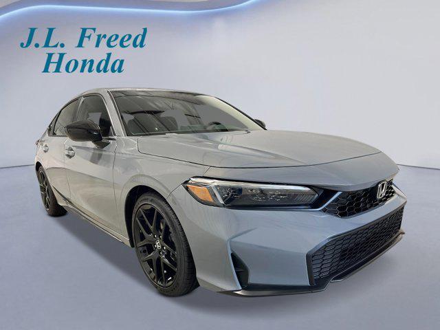 new 2025 Honda Civic car, priced at $29,055