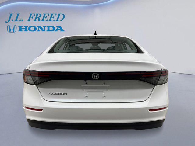 new 2025 Honda Accord car, priced at $32,110