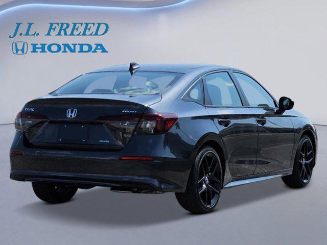 new 2025 Honda Civic Hybrid car, priced at $30,100