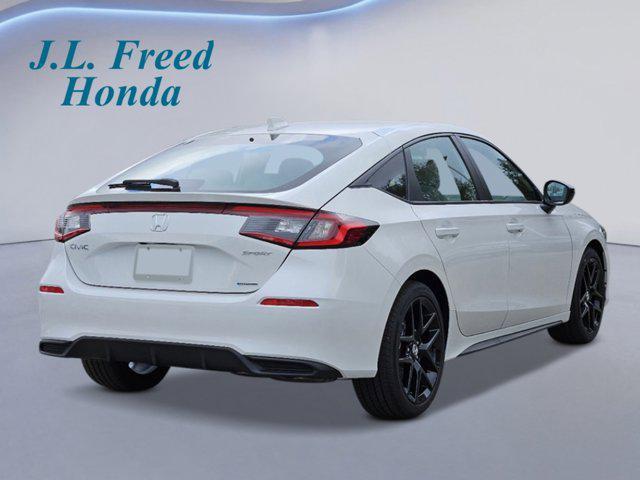 new 2025 Honda Civic Hybrid car, priced at $31,755
