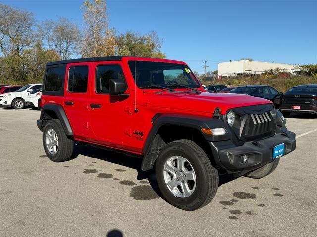 used 2018 Jeep Wrangler Unlimited car, priced at $23,584