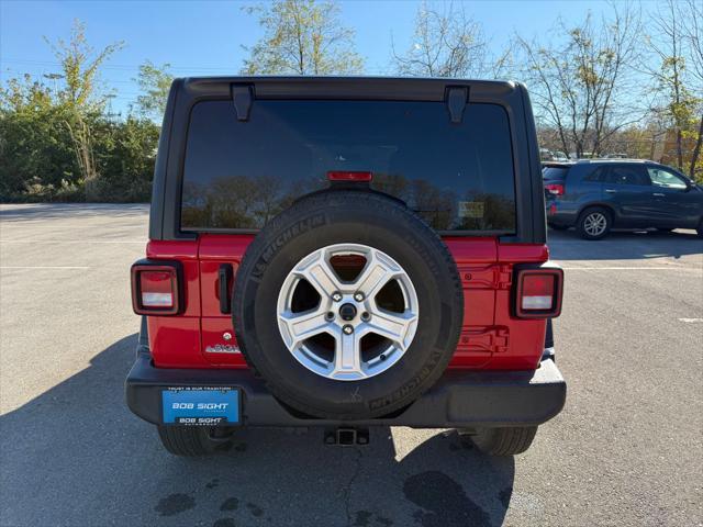 used 2018 Jeep Wrangler Unlimited car, priced at $23,584