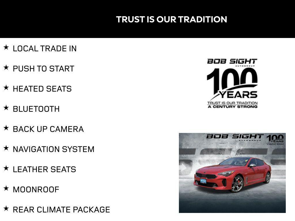 used 2018 Kia Stinger car, priced at $21,761