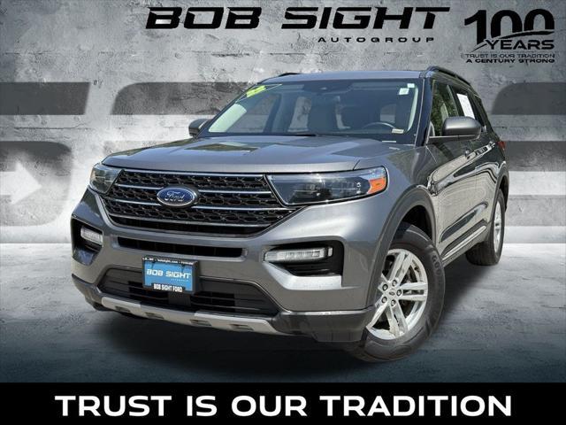 used 2022 Ford Explorer car, priced at $30,500