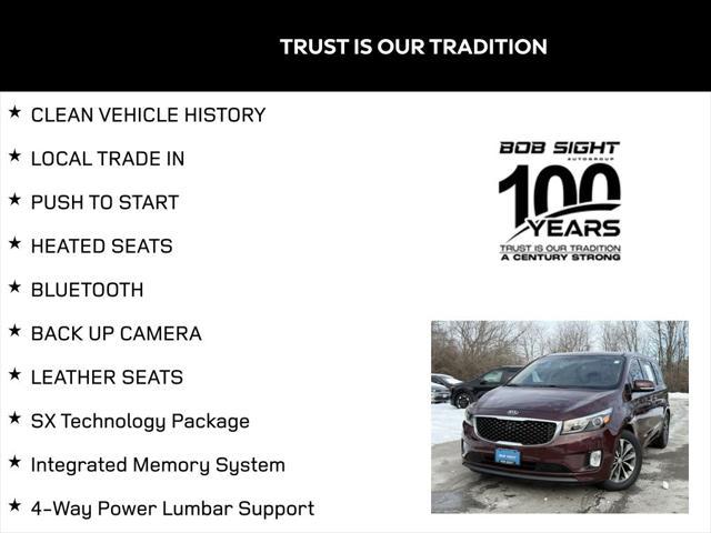 used 2016 Kia Sedona car, priced at $10,000