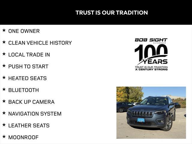 used 2019 Jeep Cherokee car, priced at $15,552