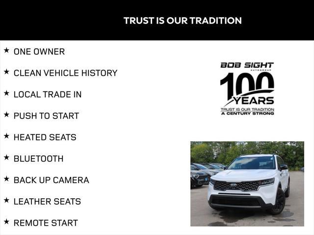 used 2021 Kia Sorento car, priced at $19,317