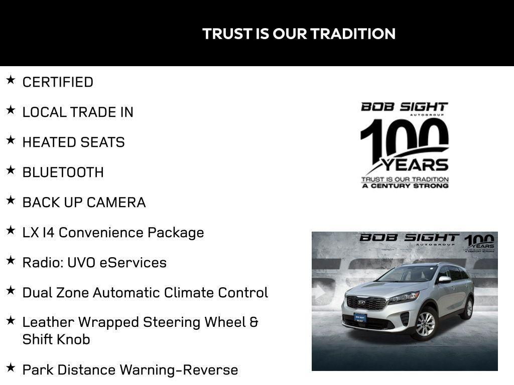 used 2020 Kia Sorento car, priced at $17,761
