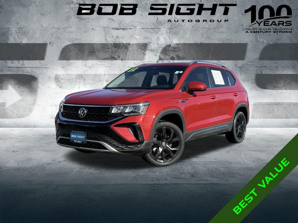 used 2022 Volkswagen Taos car, priced at $19,500