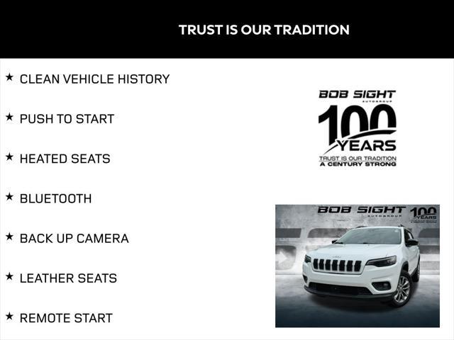 used 2022 Jeep Cherokee car, priced at $20,000