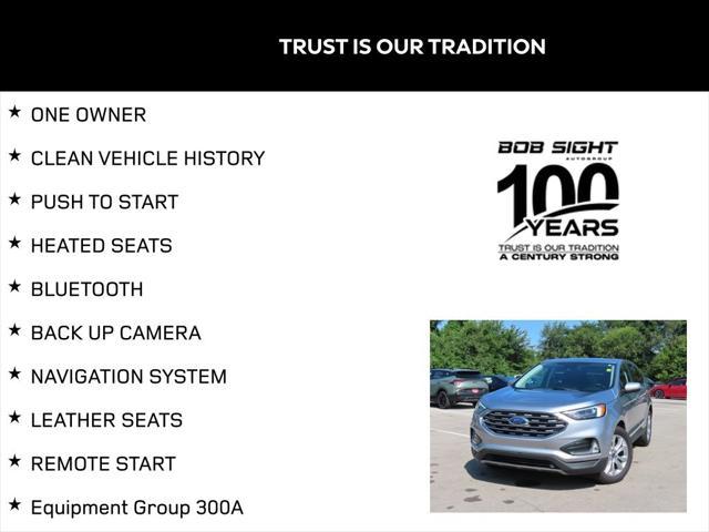 used 2022 Ford Edge car, priced at $21,519