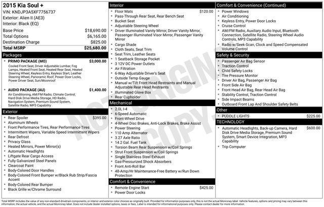 used 2015 Kia Soul car, priced at $6,906