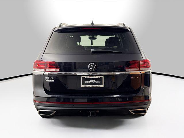 used 2021 Volkswagen Atlas car, priced at $25,000