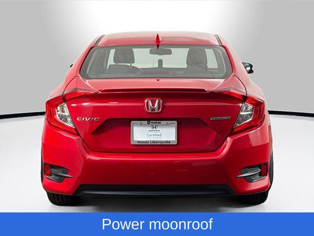 used 2018 Honda Civic car, priced at $19,927