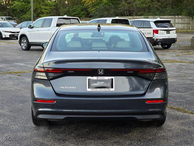 new 2025 Honda Accord car, priced at $27,952