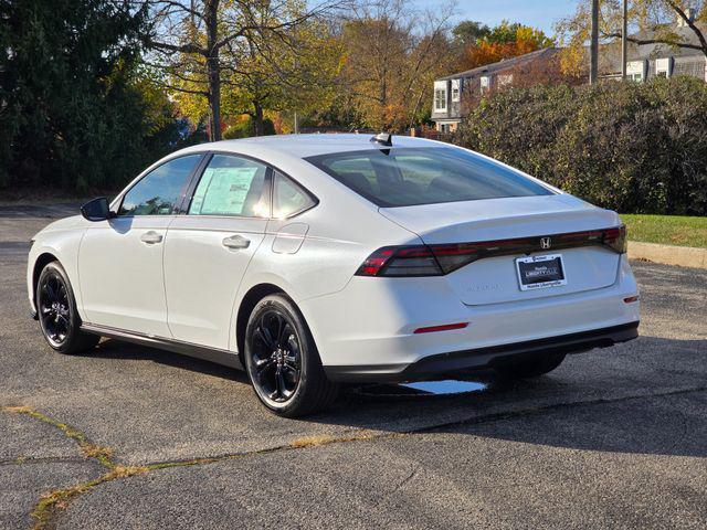 new 2025 Honda Accord car, priced at $30,400