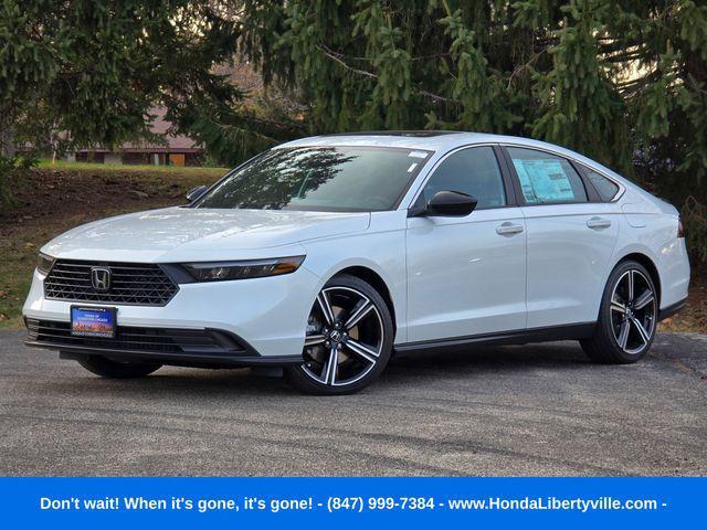 new 2025 Honda Accord Hybrid car, priced at $33,600