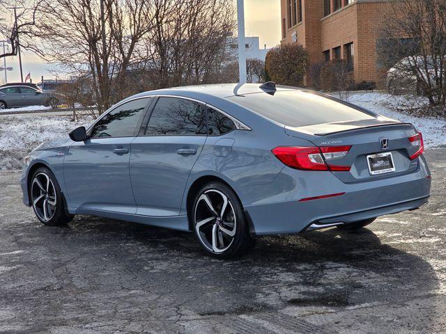 used 2022 Honda Accord Hybrid car, priced at $27,500