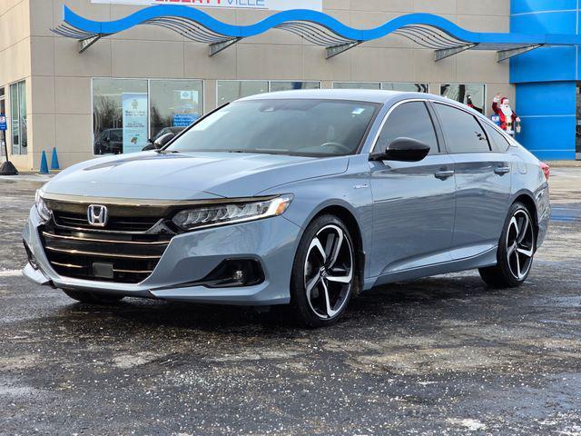 used 2022 Honda Accord Hybrid car, priced at $27,500