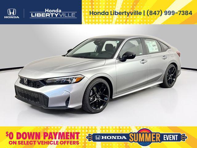 new 2025 Honda Civic car, priced at $26,229