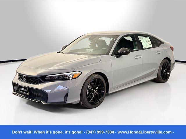 new 2025 Honda Civic car, priced at $25,600