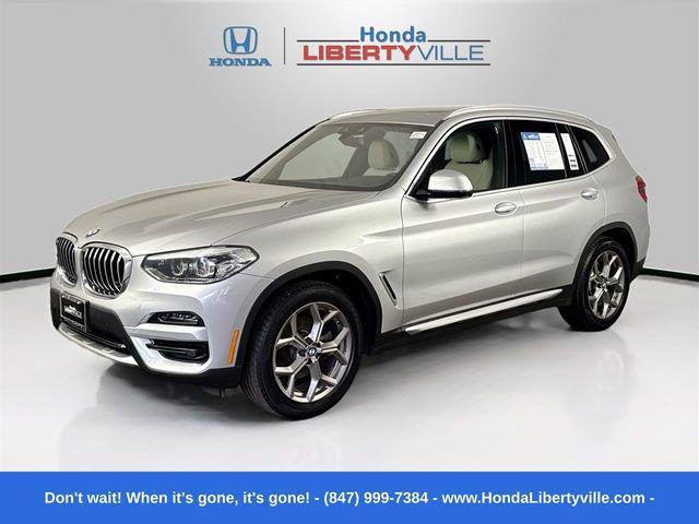 used 2021 BMW X3 car, priced at $30,000