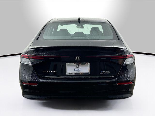 used 2024 Honda Accord Hybrid car, priced at $25,500